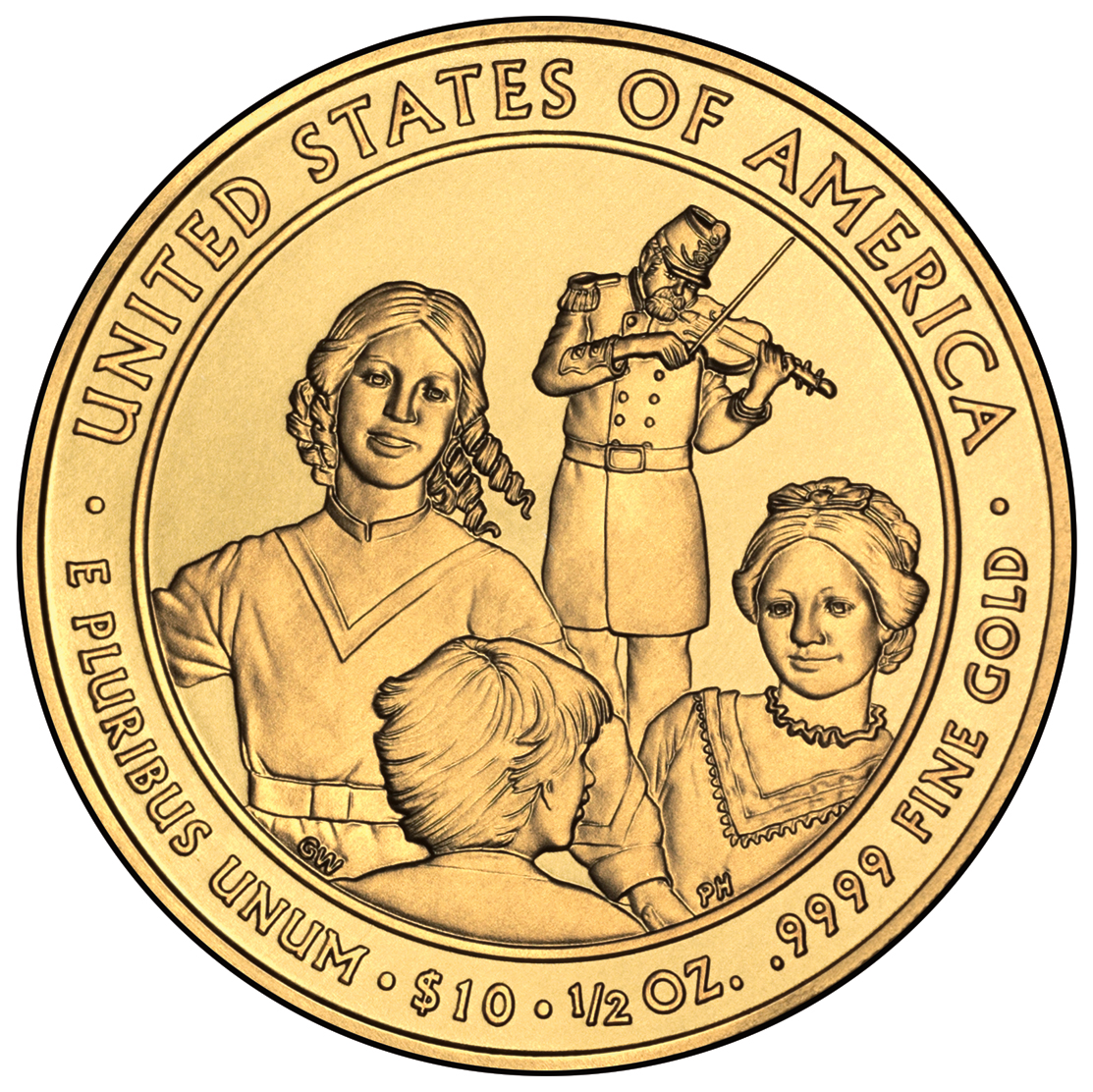 2011 Eliza Johnson first spouse coin reverse